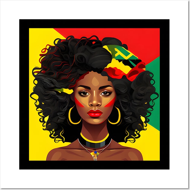 I Am Black History. Black History Month African American Wall Art by William Edward Husband